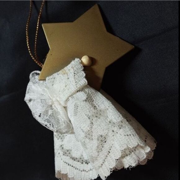 Vintage Tree Ornaments Angels Set of Two - Picture 5 of 7